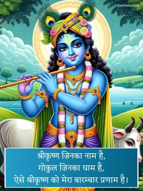 Shree Krishna Shayari In Hindi